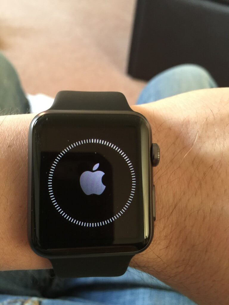 Apple Watch Set-up Progress bar